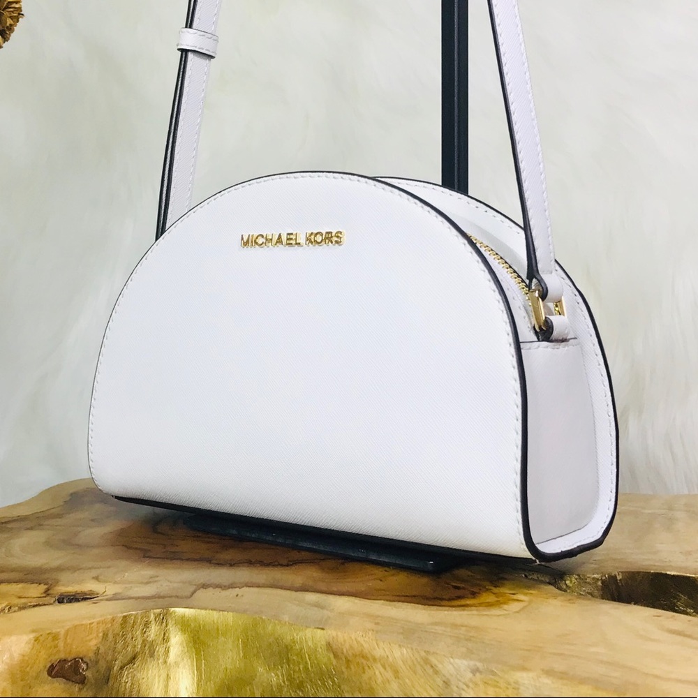 Michael Kors Jet Set Travel Half Moon Crossbody - Picture 2 of 8